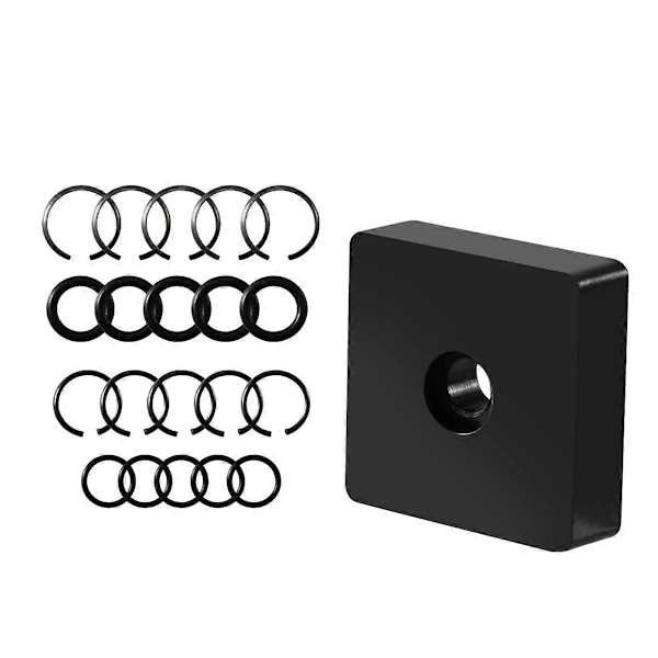 1/2-tommers og 3/8-tommers låsering med O-ring for elektrisk eller pneumatisk muttertrekker