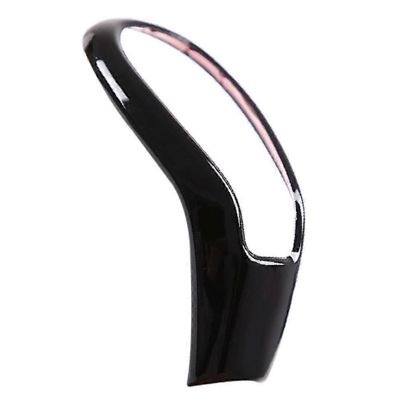 Blank Svart Växelspaksknopp Skydd Trim Växelspaksknopp Växelspaksspak Skydd för XC60 V40 S60 S80 13-18