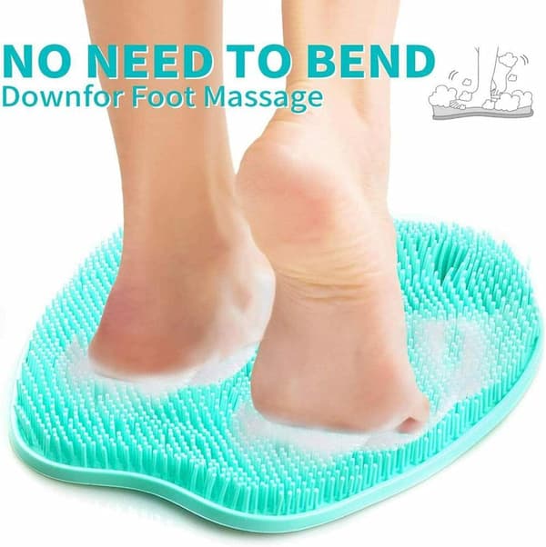 Duschfotmassageskrubber - Duschfotskrubberplatta,