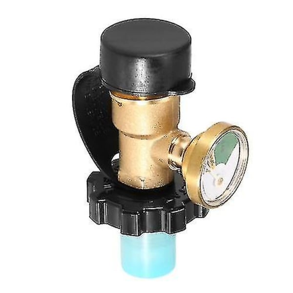 Universal US Cylinder POL Conversion til QCC1/Type 1 Fitting Propane Tank Gauge Adapter