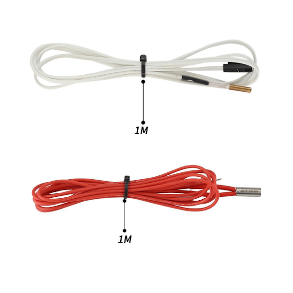 3D-skrivardelar Prusa MK3S+ Extrudermunstycke Uppvärmning Aluminium Snabb Slang Kit Hög Temperaturbeständighet