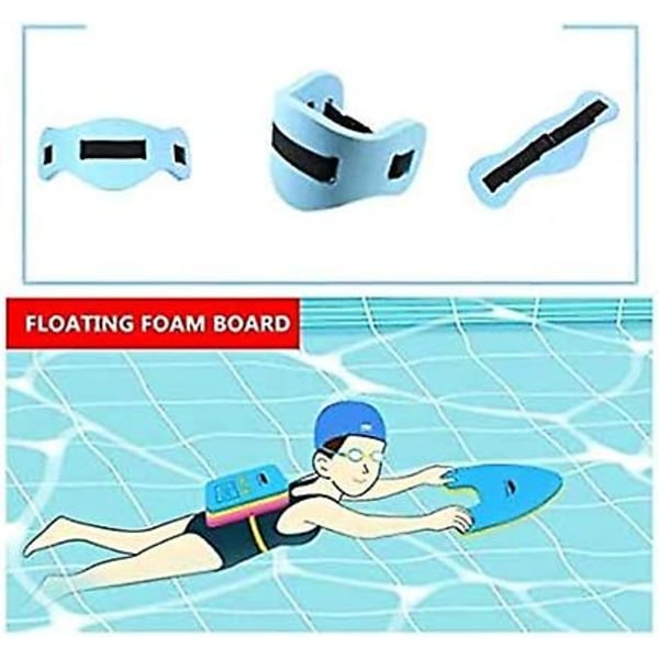 Simbälte för flytning - Bälte för vattengympa - Aqua Fitness skum flythjälp - rosa