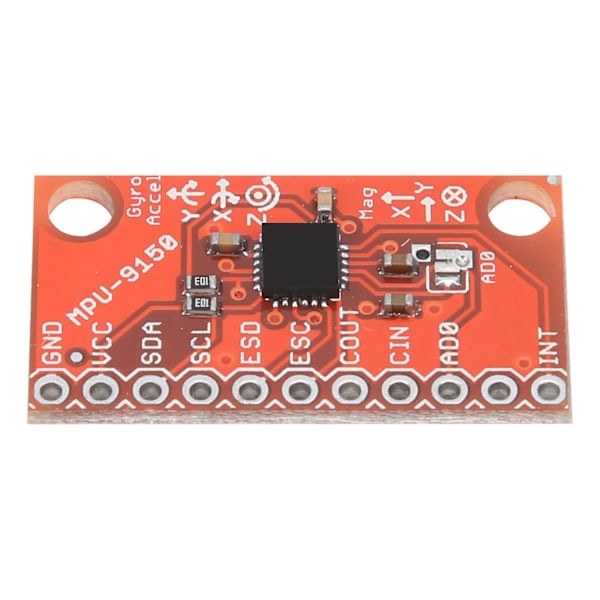 MPU-9150 9-Akset Gyroskop Accelerometer Magnetisk Sensor Modul Board Komponenter