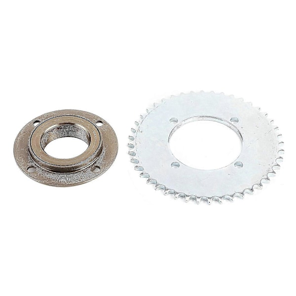 78mm Yttre Diameter 4-Hål Tandlös Svänghjul + T8f 44t 54mm Bakre Kedjehjul Passar För 43cc 49cc Mini Pocket