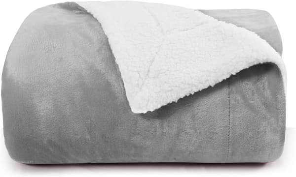 Sherpa ull sofa - teppe 130x160