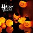 Halloween græskar lyskæde - 20 LED - 3 m - Indendørs - Batteri