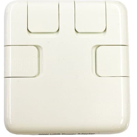 Oplader Strømadapter USB 4-ports 40W 8A Smartphone Tablet