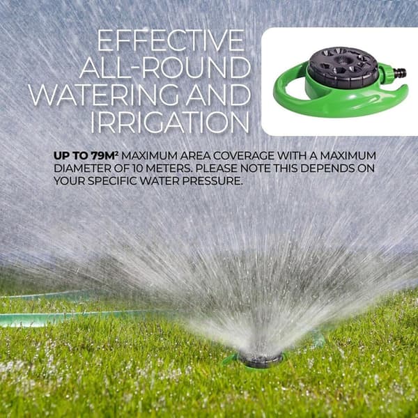 Havevandssprinkler, 9 spraytilstande,