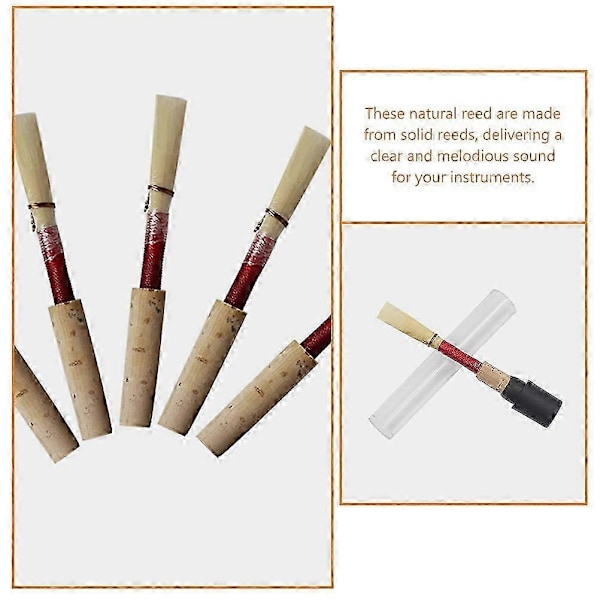 2st Oboe Rörblad Instrument Rörblad Traditionellt Rörblad Ersättning Oboe Rörblad För Nybörjare fg2025031702646