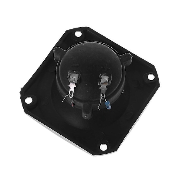 2 stycken Max. 100W Piezo Diskanthögtalare Horn Piezoelektrisk Högtalare Buzzer Diskant Piezo för Huvudhögtalare Diskanthögtalare med Färglampa