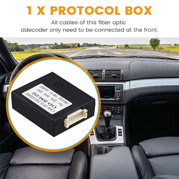 OD--02 Bilradio Canbus Box Protokoboks Dekoder til E39 E46 E53