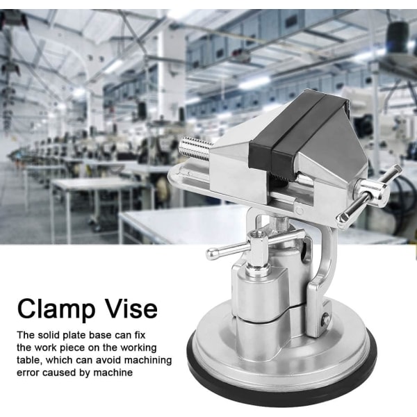 Home Vise Clamp - Universal Aluminum Alloy Table Vise Clamp Units Vise Tools Cutting Duct Drilling