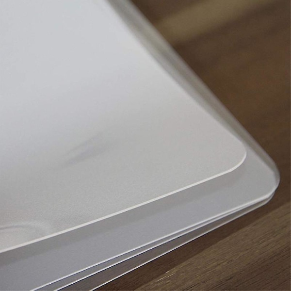 Transparent bordstablett Tvättbart bordsunderlägg för värmebeständigt Halkfritt köksunderläggsbord (8 st)