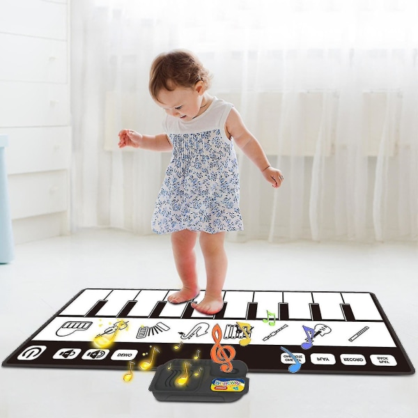 Musikfilt Toy Dans Underhållningsmatta Pedagogiska leksaker för barn-FÄRG：C
