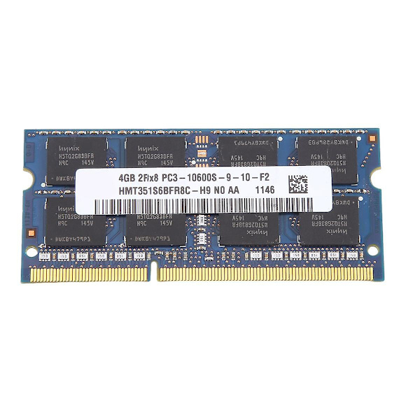 DDR3 4GB kannettava RAM-muisti 1333Mhz PC3 10600 2RX8 1.5V 16 IC SODIMM-muisti vain