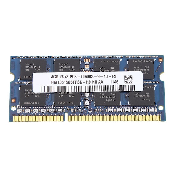 Til DDR3 4GB bærbar RAM-hukommelse 1333Mhz PC3 10600 2RX8 1.5V 16 IC SODIMM-hukommelse kun til