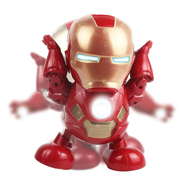 Avenger Elektrisk Dansande Iron Man Robot-FÄRG：Iron Man YIY9.27  SMCS.9.27