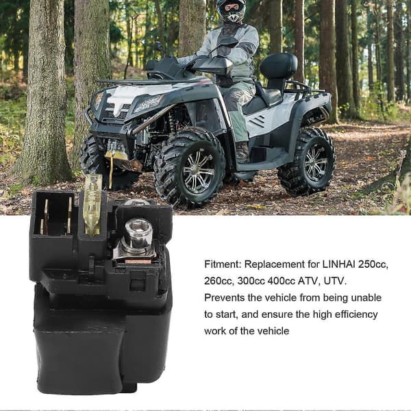 Hög Effektiv Startrelä för LINHAI 250cc-400cc ATV UTV Ersättning