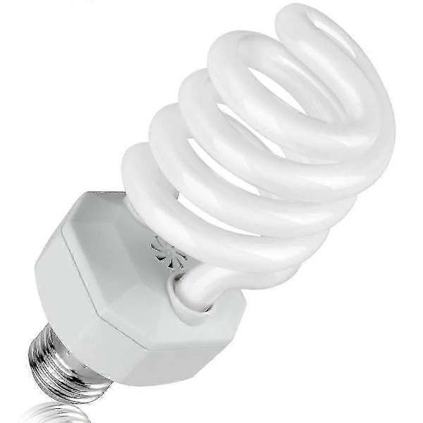 Uva Uvb 10.0 Reptillampa, 26w Dubbelverkande UV-lampa, Kompaktlysrör, Lämplig För Ökenreptiler DFS