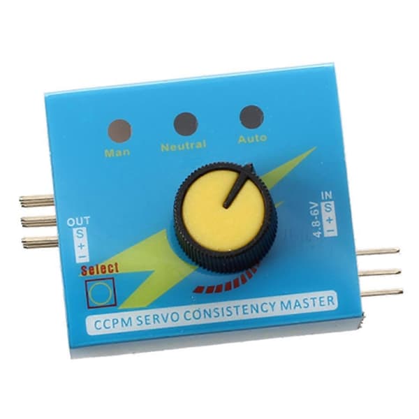 Servo Tester CCPM Konsistens Master Checker 3CH 4.8-6V