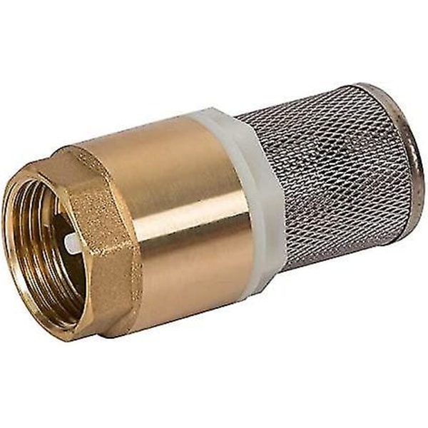 2024 1 Inch Brass Check Valve, Air Pump Check Valve And Inlet Filter (pack Of 1)