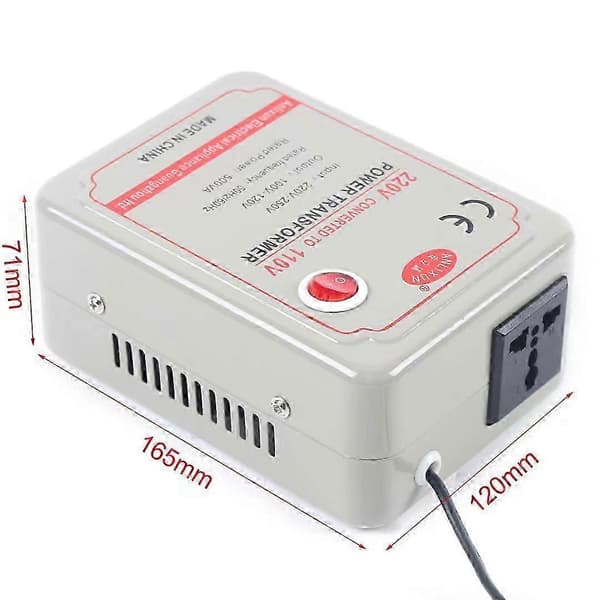 230V-250V til 100V-120V Spenningsomformer Transformator