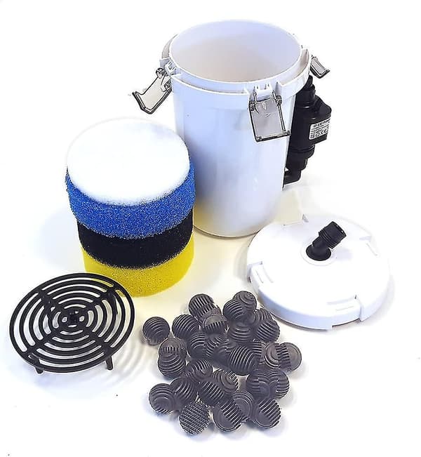 Akvarium Eksternt Filter, 400 Liter/time