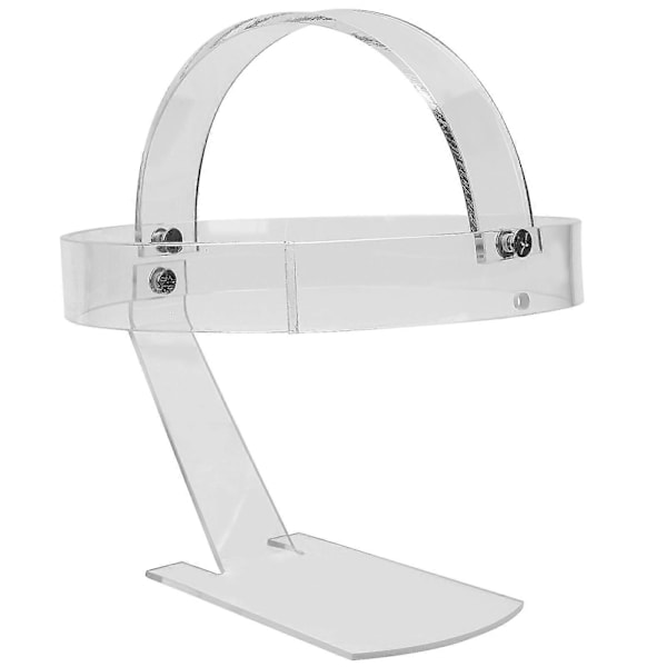 Akryl Hattställ Peruk Display Rack Klar Akryl Hatthållare Perukställ För Butik