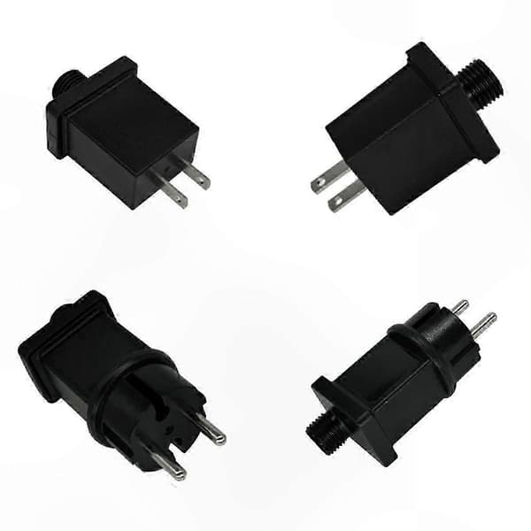 LED Strømforsyning 3.6W Adapter IP44 Vanntett Transformator for Julelampe EU Plugg 3.5V