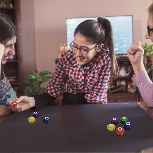 Gonggi Koreanskt Spel, Traditionellt Handspel med Färgglada Stenar, Perfekt Minispel för Barn och Vuxna, Ideal för Roliga Timmar och Koordinationsövning