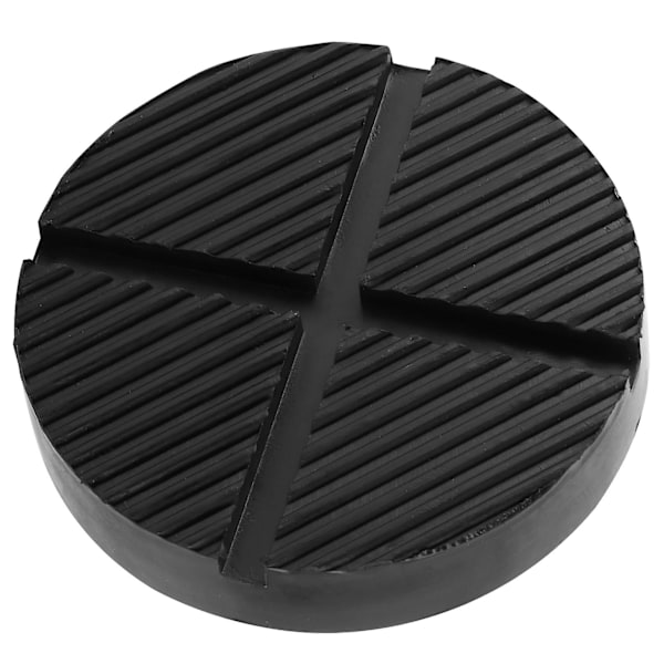 Universal golvdomkraftplatta adapter slitsad domkraftpunkt dämpning gummidisk för bil SUV