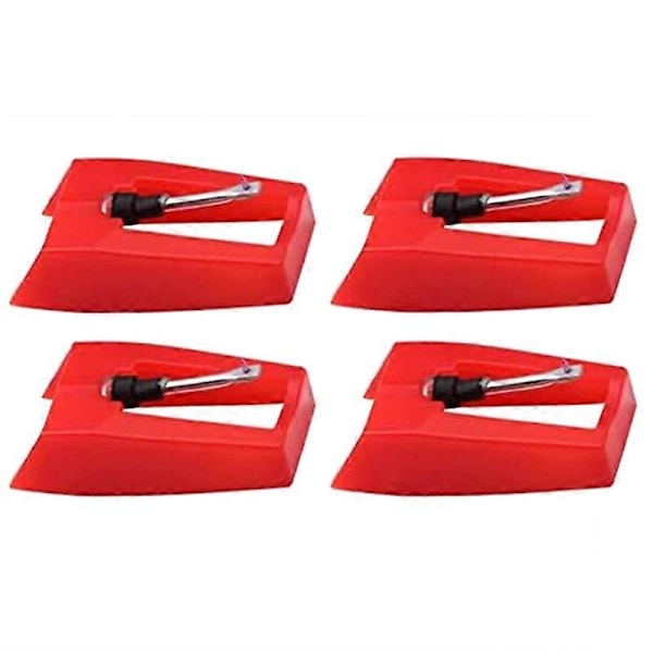 4-pack Ruby Skivspelarnål Pickup Stylus