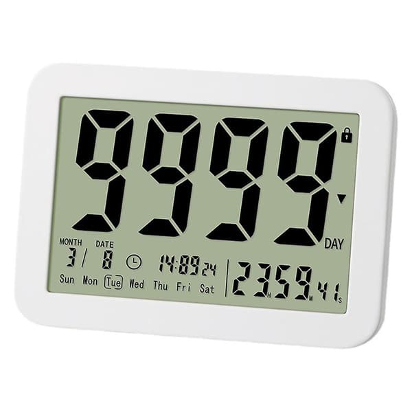 Elektronisk Nedräkningstimer Stor Skärm Digital Nedräkning 9999-Dagars Timer