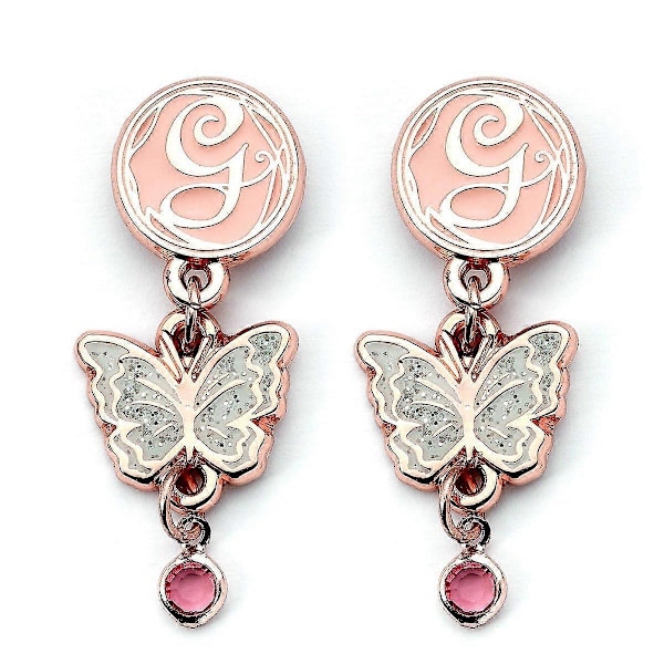 Wicked Glinda Drop Butterfly Earrings WKSD0002