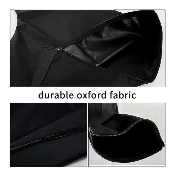 Universal Leaf Vacuum Blower Bag Oxford Fabric Zippered Leaf Collection Bag Leaf Blower Vacuum Stor