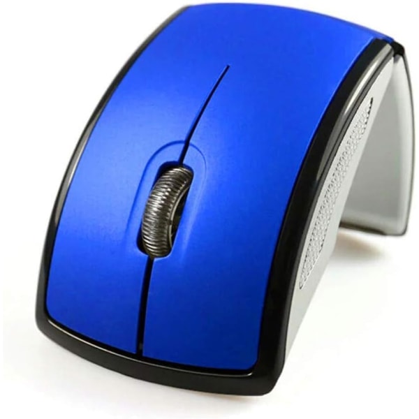 Trådløs mus, 2,4G lydløs, med USB-mottaker - (Mintgrønn)