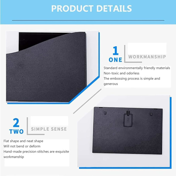 2025 Latest Model Adjustable Desktop Computer Screen Shield, Foldable Design Computer Sunshade, Frame Length 38-65cm, Radiation Protection