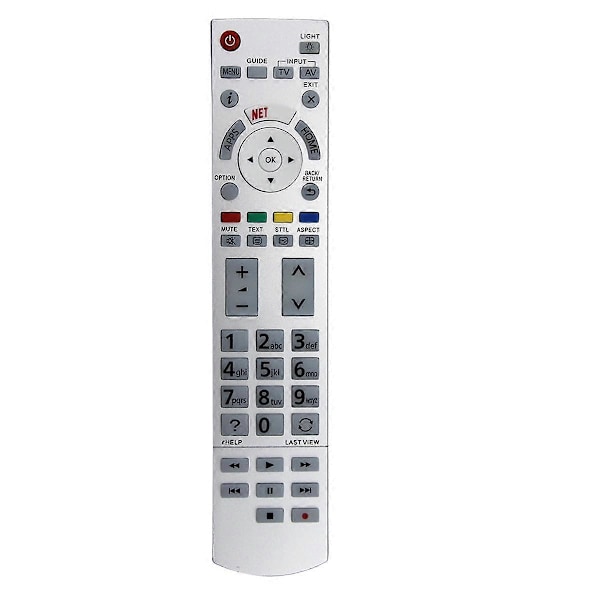 Ersättningsfjärrkontroll N2QAYB001012 för TV TX-40CX800 TX-40CXW804 TX-50CX800 TX-50CXW804 TX-55CX800 TX-55CXW804
