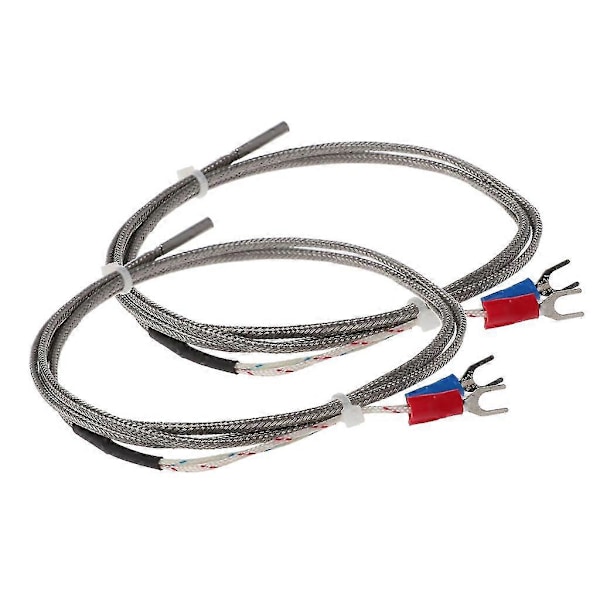 0 Till 600c K-typ Termoelement Probe Högtemperatursensor Termistorsensor