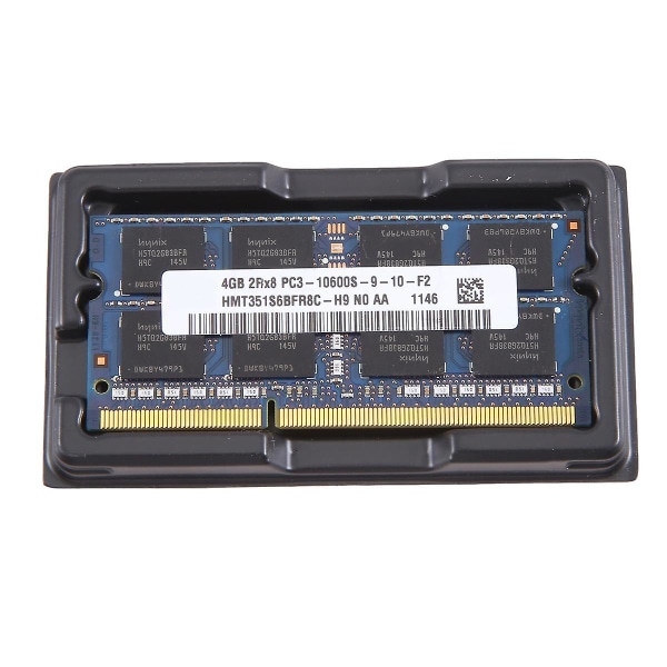 DDR3 4GB kannettava RAM-muisti 1333Mhz PC3 10600 2RX8 1.5V 16 IC SODIMM-muisti vain