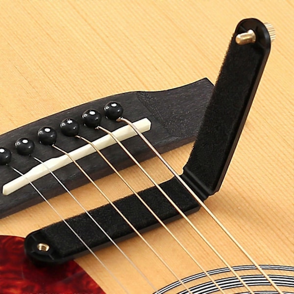 Gitarr Dämpare Ljuddämpare Lågt Brus Svamp Dämpmatta Strängdämpare Lätt Att Använda