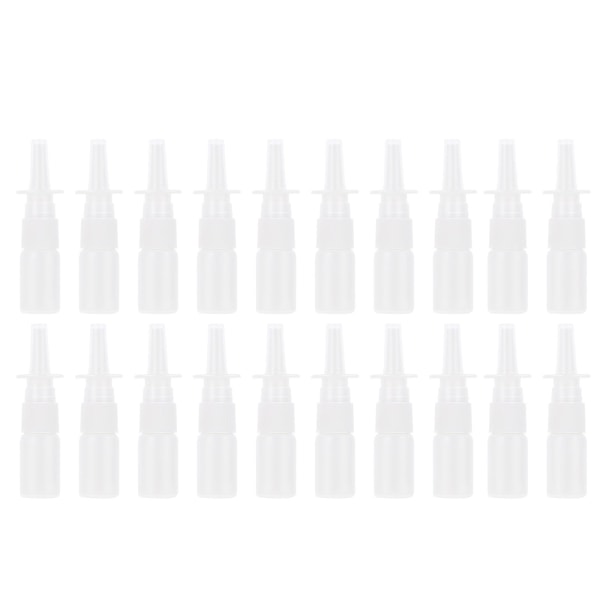 20 stk Minivannflaske Nesespraybeholder Nesespraybeholder Medisinsk sprayflaske