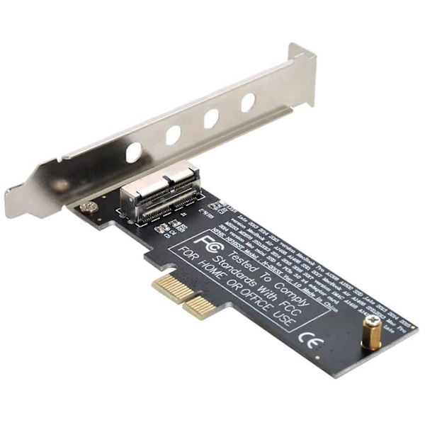 PCI Express Konverteringskort PCI-E 1X till 12+16 Pin för 2013-2017 Mac Pro Air SSD Konverteringskort