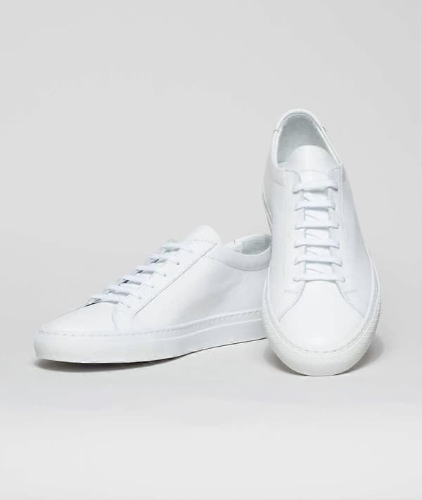 Common Projects Kengännauhat Valkoinen Low-Top