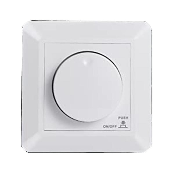 Led-dimmerbryter, innfelt dimmer for dimbar Led og halogen, 5-300 W dimmerbryter Led, Ph
