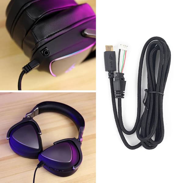 Hovedtelefonkabel Audio Line Til  Rog Til Delta Usb-c Headset