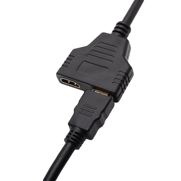HDMI splitter en i to 1 ind og 2 ud computer TV HD kabel