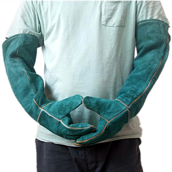 Bidsikre handsker til kæledyr - 60 cm, 1 par