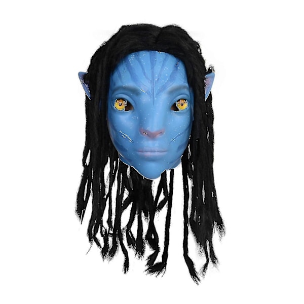 Avatar Mask Partytillbehör Ekologisk Latexmask Ny Avatar 2 Cosplay Present Huvudbonad