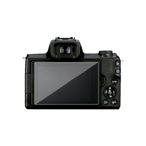Tempered Glass Screen Protector for Camera, 2-pack Canon EOS M50 Mark II